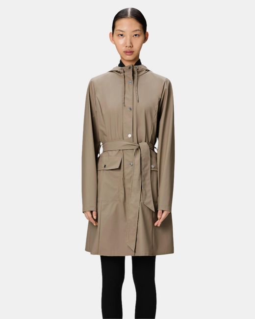 Rains Natural Curve Long Jacket