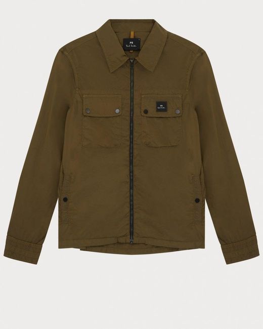 Paul Smith Green Ps Zipped Front Jacket for men