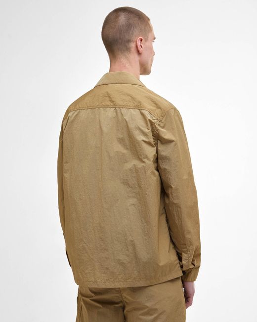 Barbour Blue Inline Overshirt for men