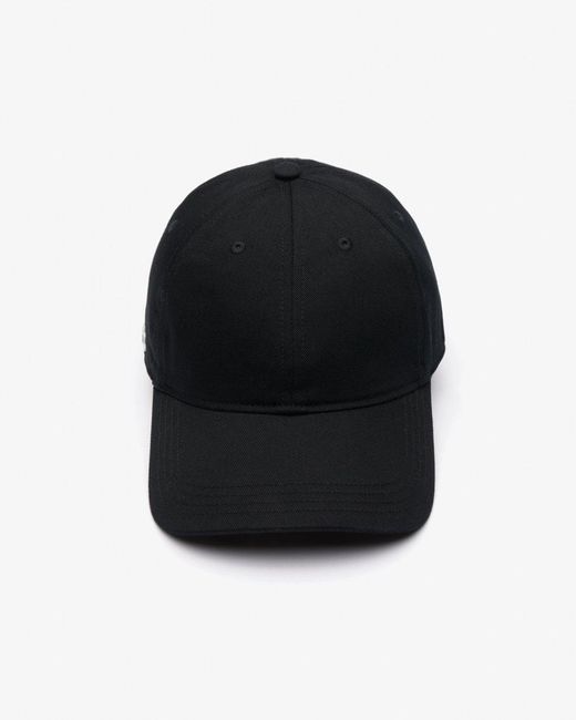 Lacoste Black Twill Cap
