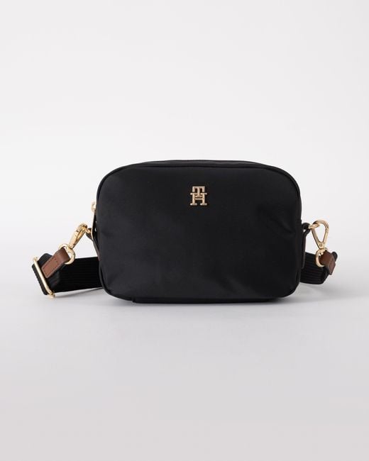 Tommy Hilfiger Black Popette Camera Bag