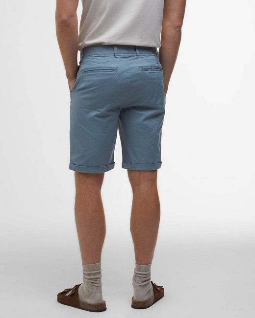 Barbour Blue Smart Chino Shorts for men