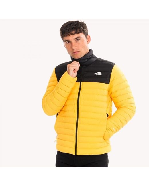 The North Face Yellow Stretch Down Jacket for men