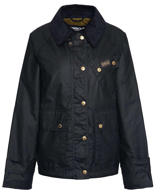 Barbour Gray Mcclain Wax Jacket