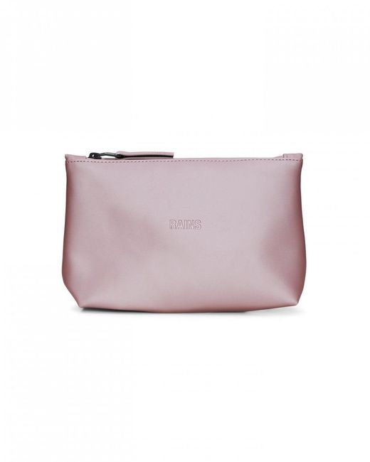 Rains Pink Cosmetic Bag