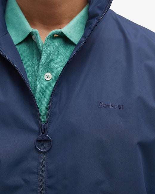 Barbour Blue Korbel Waterproof Jacket for men