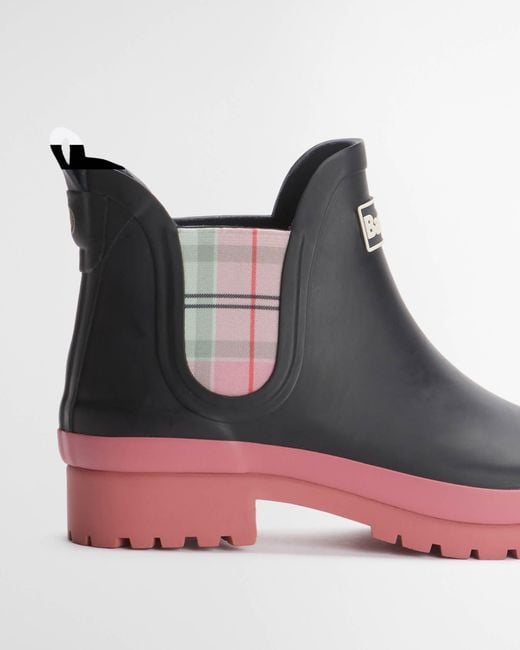 Barbour Multicolor Mallow Chelsea Wellies