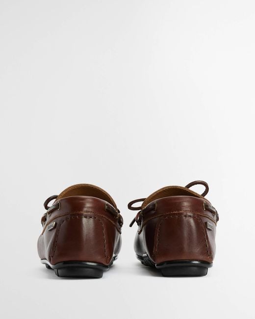 Barbour Brown Courage Driving Shoes for men