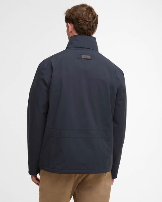 Barbour Blue Sander Waterproof Jacket for men