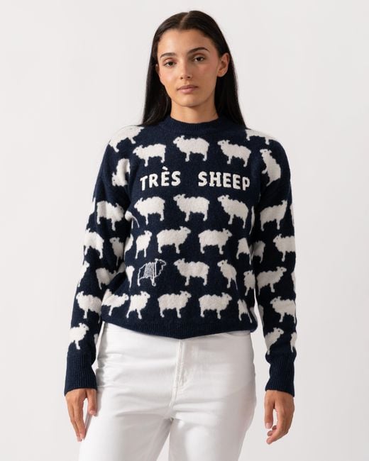 Joules Blue Sheep Jumper
