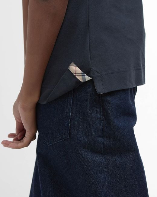 Barbour Blue Portsdown Top