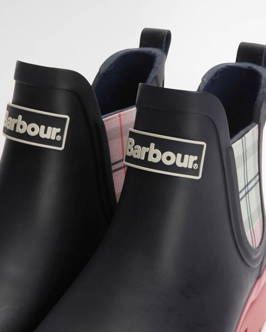 Barbour Multicolor Mallow Chelsea Wellies