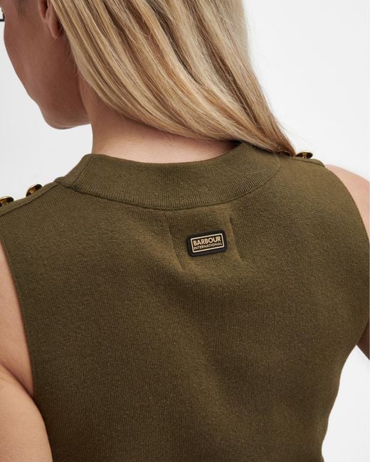 Barbour Green Laia Knitted Jumper