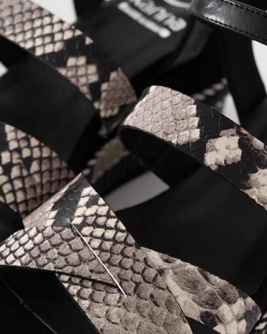 Kanna Black Grisel Sandals