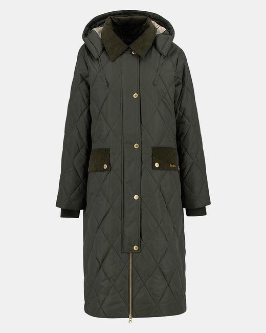 Barbour Gray Meredith Quilted Jacket