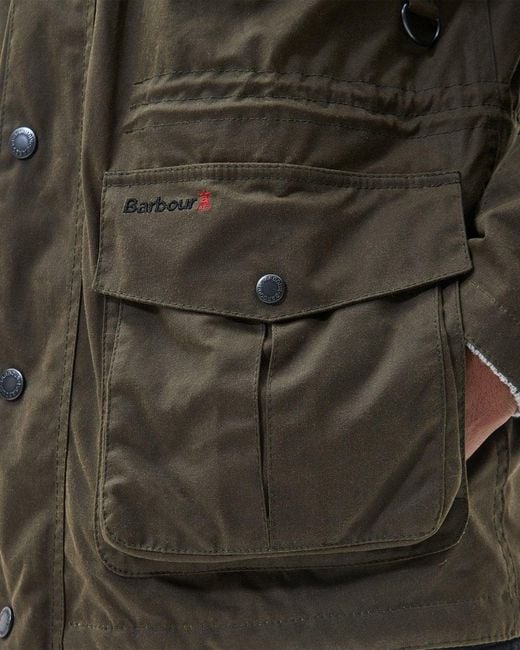 Barbour Corbridge Wax Jacket- Olive