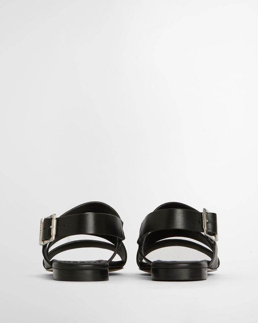 Barbour White Penelope Sandals