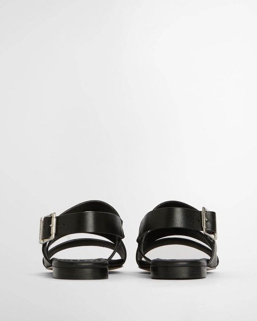 Barbour White Penelope Sandals