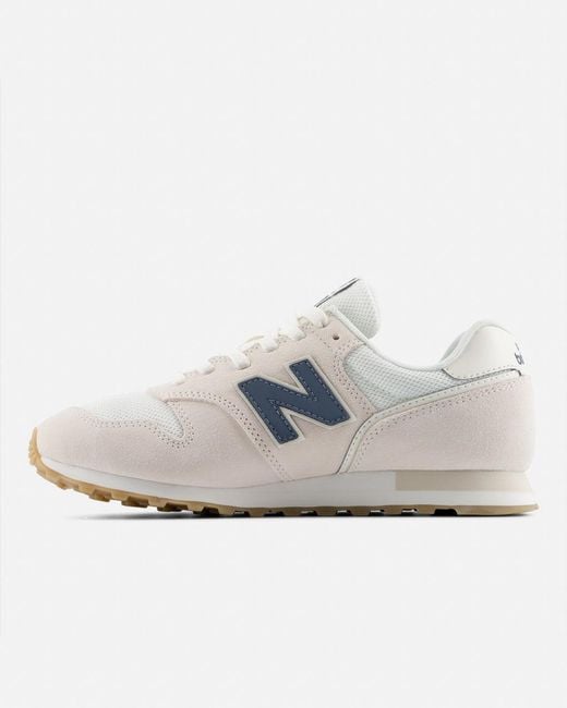 New Balance White Trainers