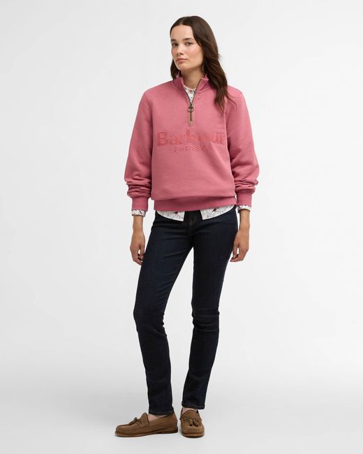Barbour Red Sweatshirts