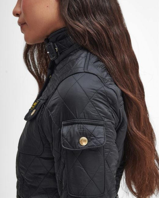 Barbour Black Polarquilt Jacket