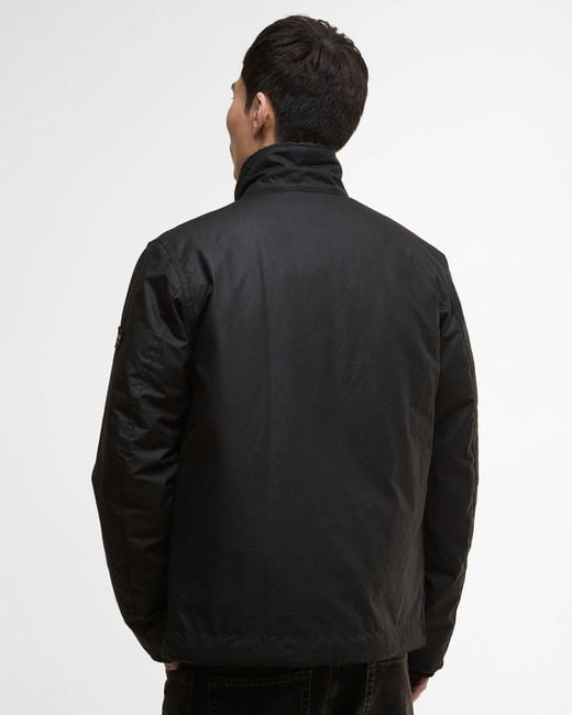 Barbour Black Mayburn Wax Jacket for men