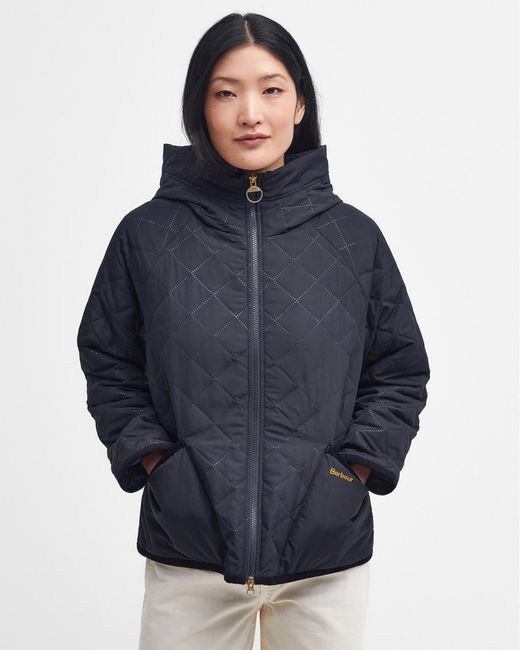 Barbour Blue Glamis Quilted Jacket