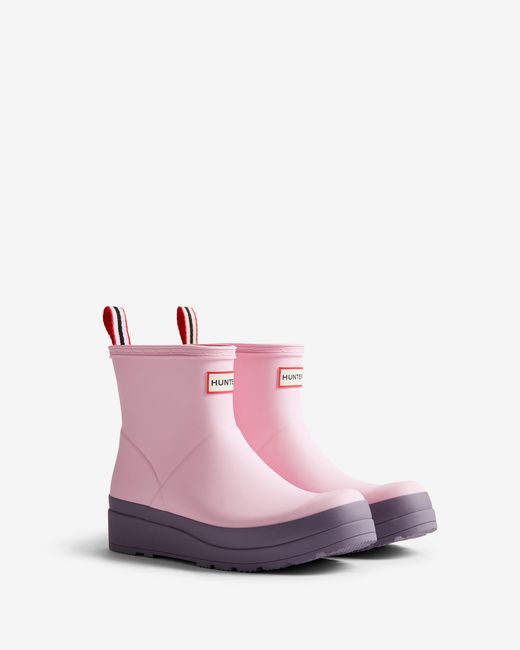 Hunter Pink Original Play Short Boots