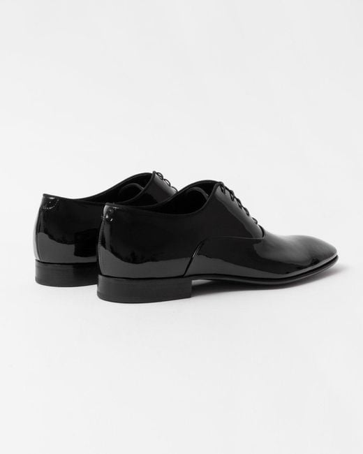 Boss Black Leather Oxford Shoes With Leather Lining Nos for men