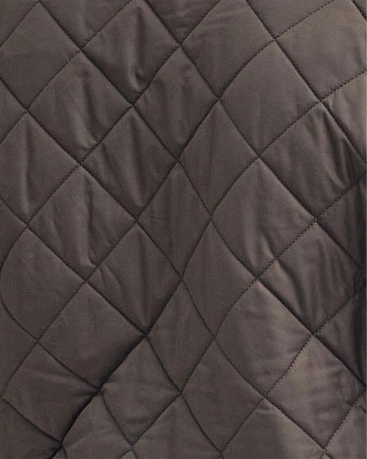 Barbour Brown Powell Quilted Jacket for men
