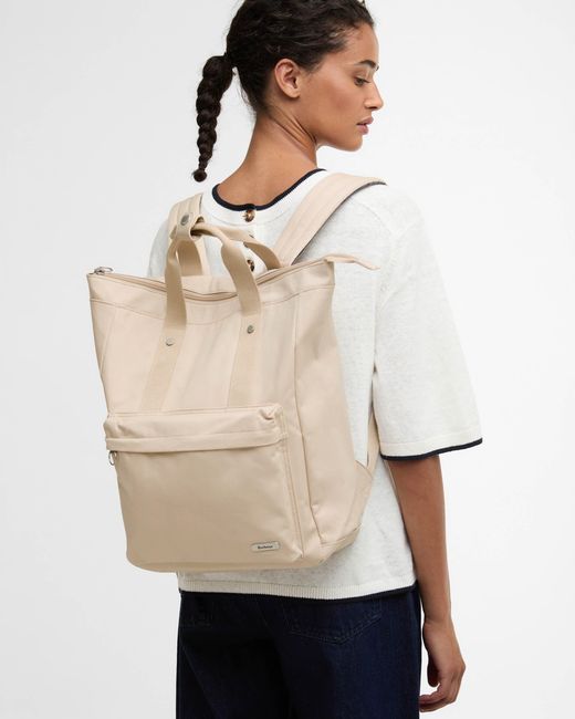 Barbour Natural Olivia Backpack