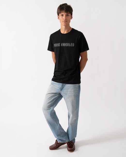 Moose Knuckles Black Shadow Logo T-Shirt for men