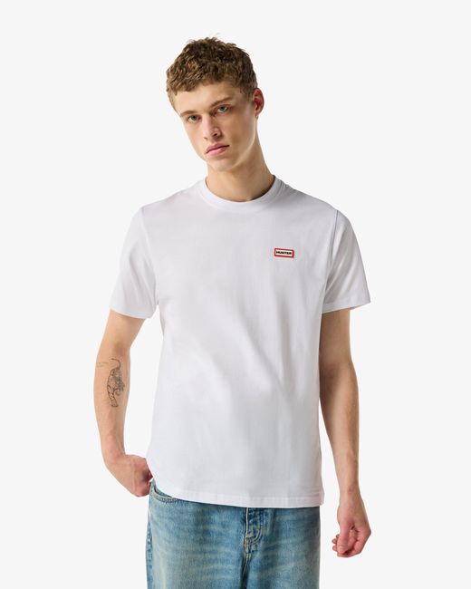 Hunter White Label Essentials Logo T-Shirt for men