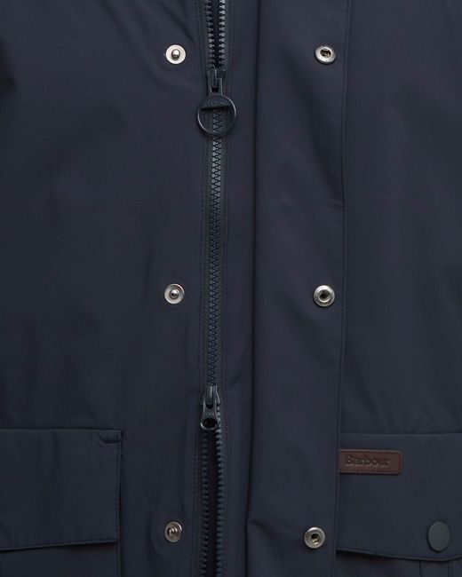 Barbour Blue Sander Waterproof Jacket for men