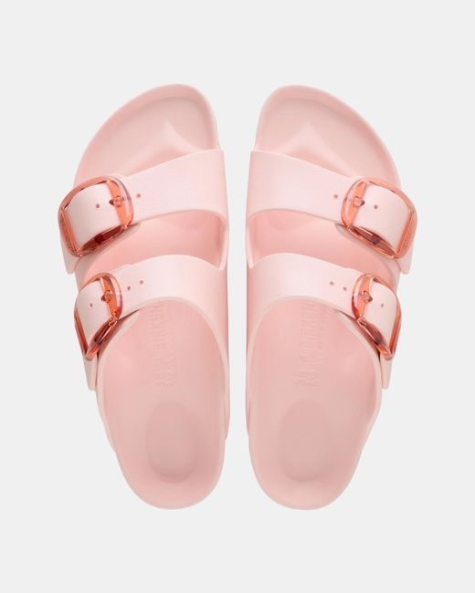 Birkenstock Pink Arizona Big Buckle Eva Sandals