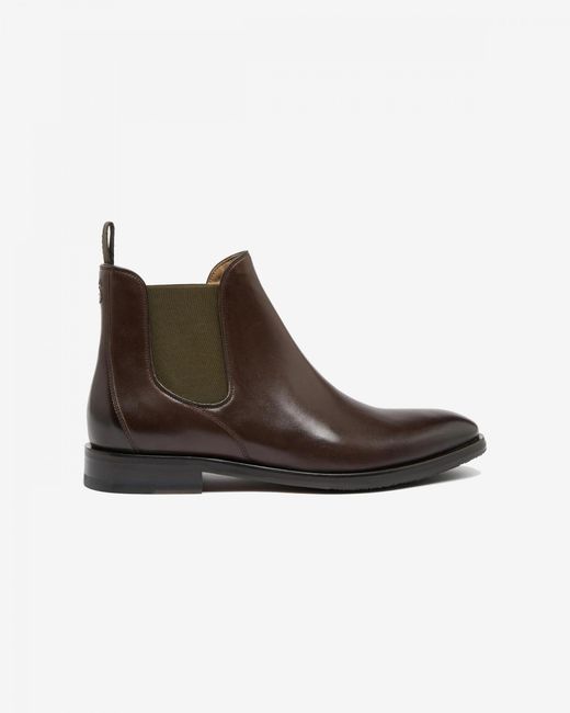 Oliver Sweeney Brown Andante Leather Chelsea Boots for men