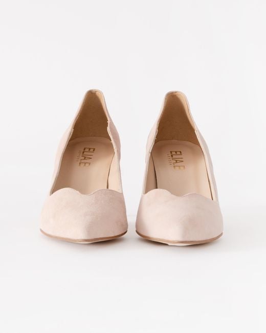 Elia B Natural Dakota Heeled Shoe