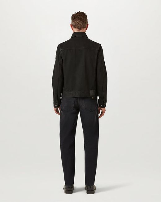Belstaff Black Piston Trucker Jacket for men