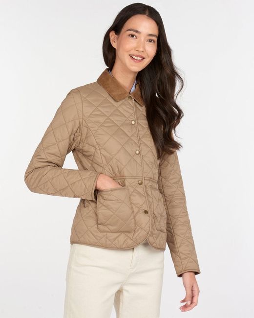 Barbour Brown Deveron Quilted Jacket