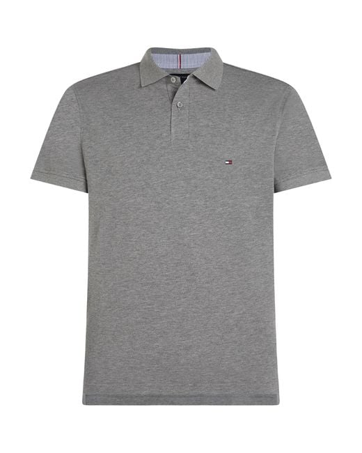 Tommy Hilfiger Gray Core 1985 Regular Polo Shirt for men