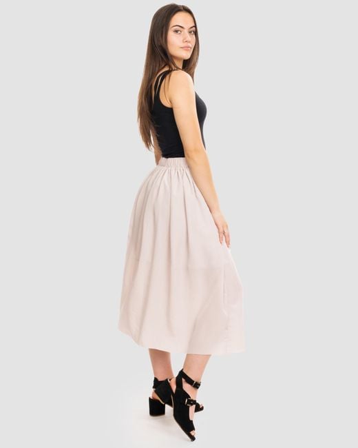 Samsøe & Samsøe White Nadia Maxi Skirt