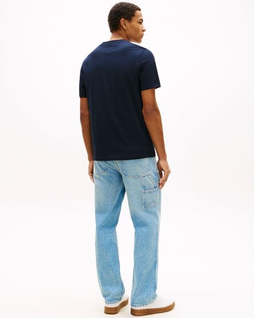 Tommy Hilfiger Blue Brand Love Mono Stack T-Shirt for men