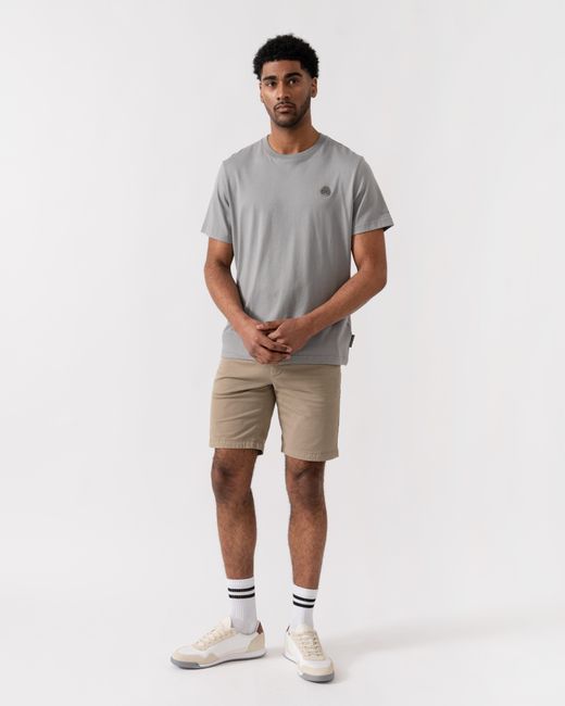 Moose Knuckles Gray Crescent T-Shirt for men