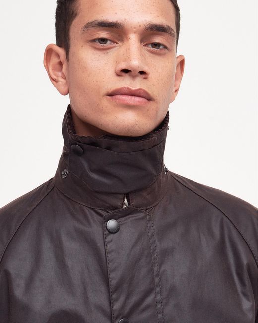 Barbour Black Bedale Wax Jacket for men