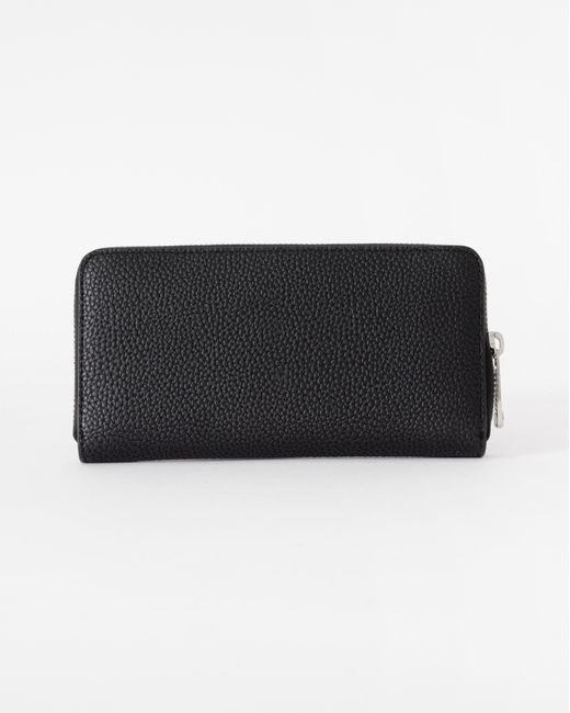 Tommy Hilfiger Black Th Emblem Large Zip Bag