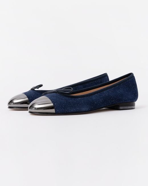 Elia B Blue Golden Eye Pumps