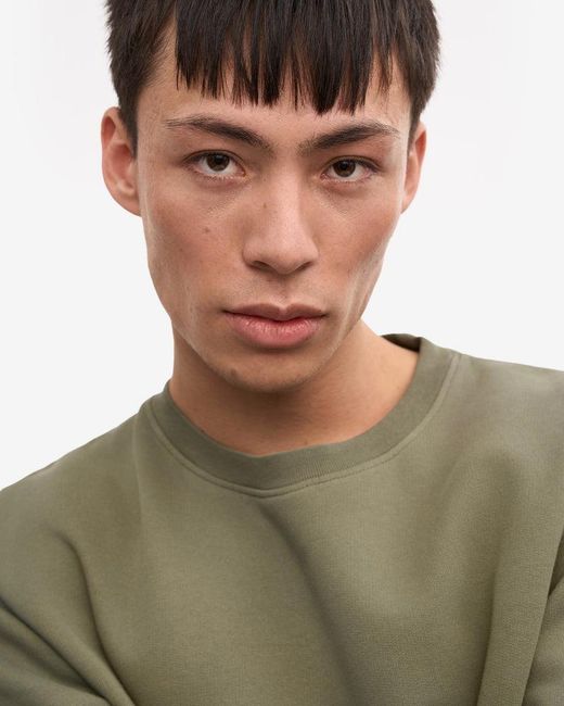 COLORFUL STANDARD Green Classic Organic Crew Neck Sweatshirt for men