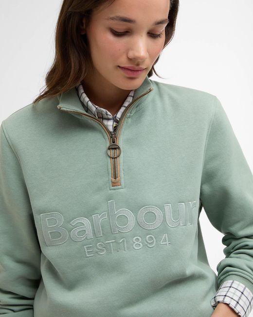 Barbour Green Sweatshirts