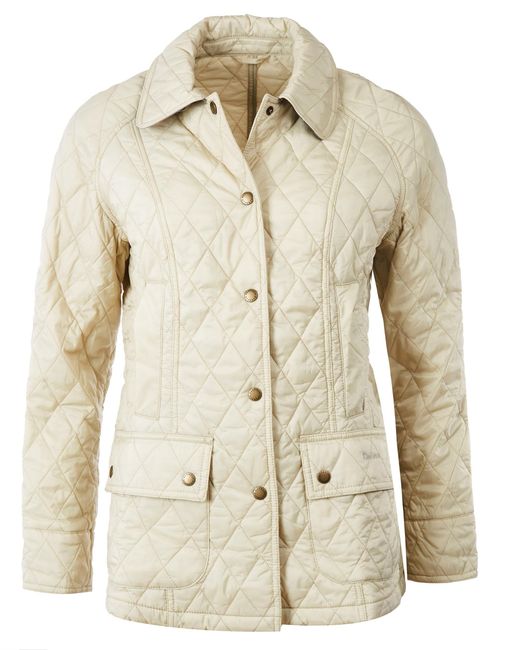 Barbour Natural Summer Beadnell Quilted Jacket