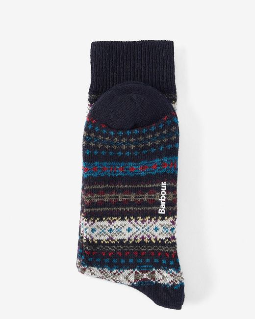 Barbour Blue Boyd Socks for men